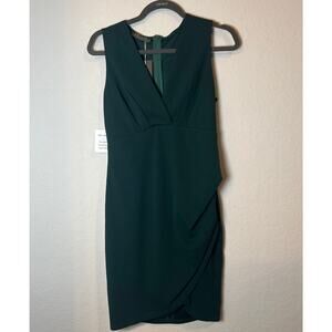 IHot Women's Dark Green Sleeveless Dress Size M NEW